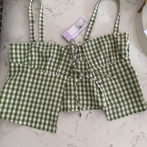 Target Wild Fable Tie Front Top
